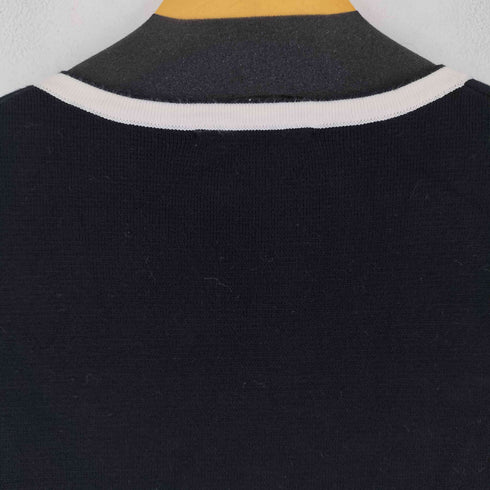 ザラ ZARA パール調ボタンニットカーディガン メンズ import:M